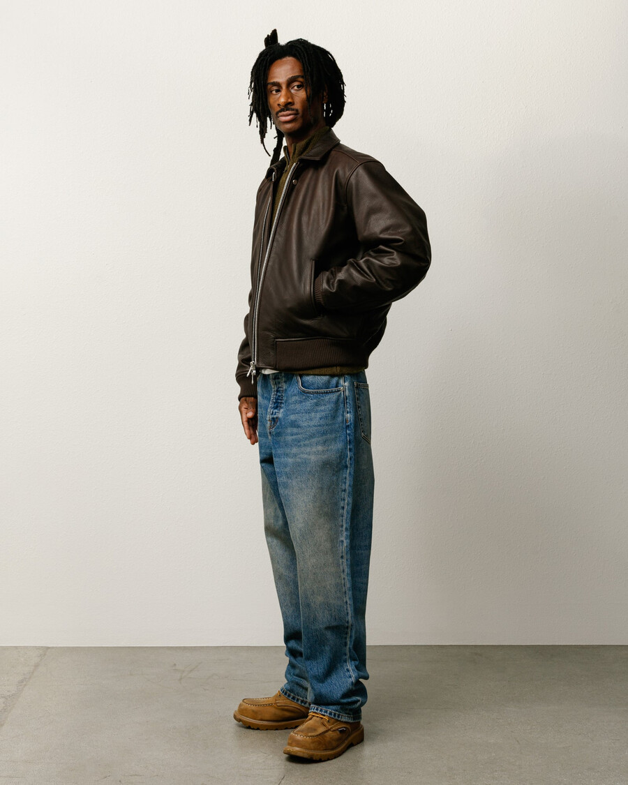 stora gamla jeans
