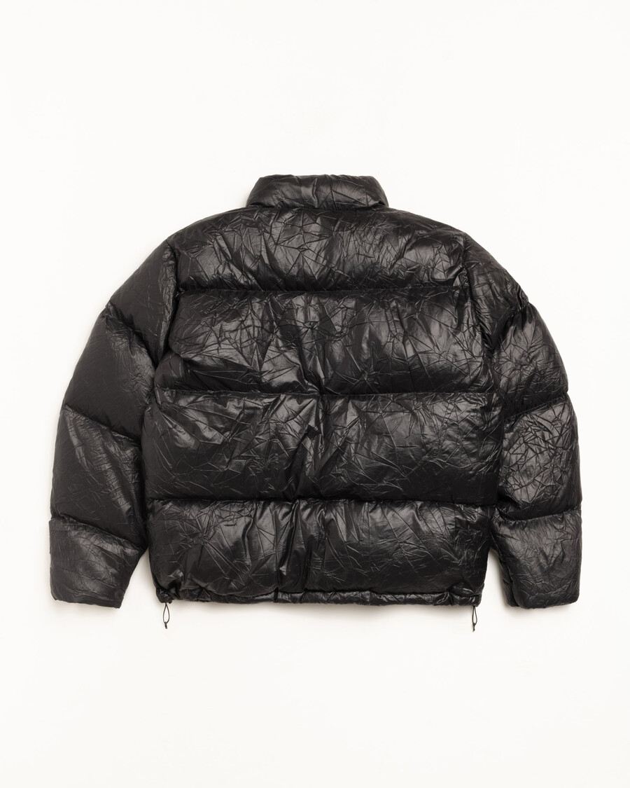 dunpuffer skrynklig nylon