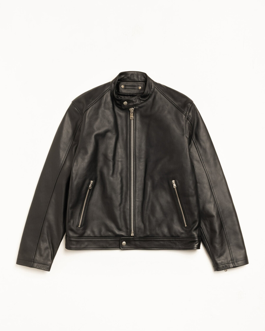 cafe racer läderjacka
