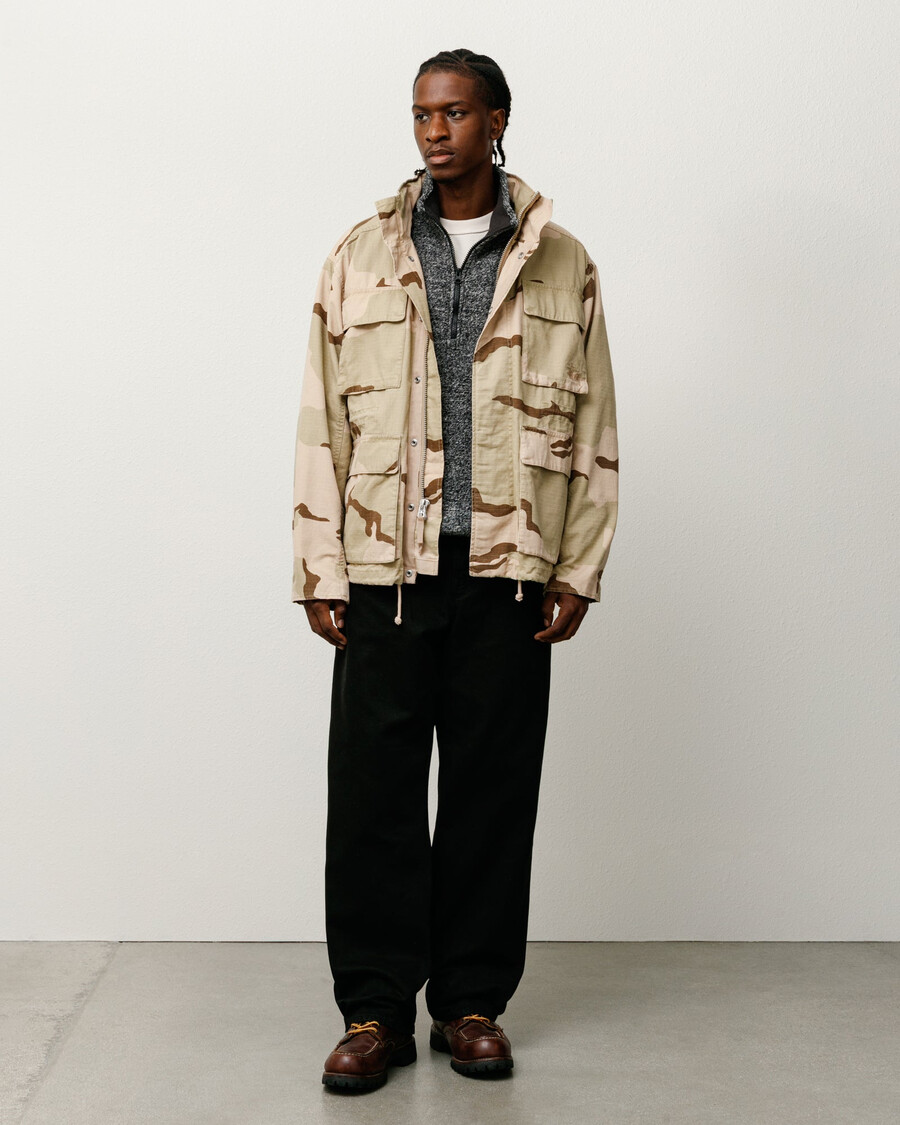 big ol pant tvättad canvas