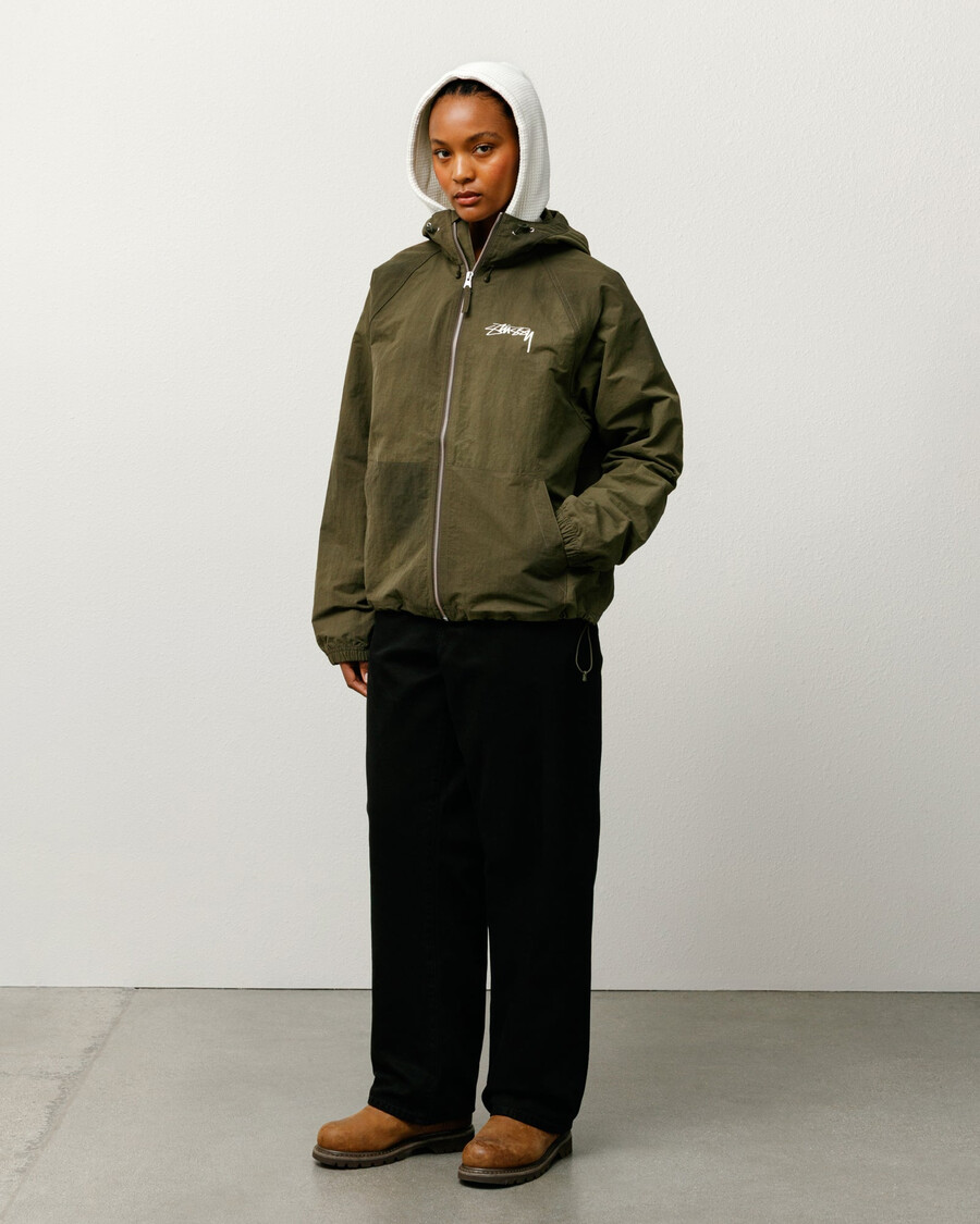 big ol pant tvättad canvas