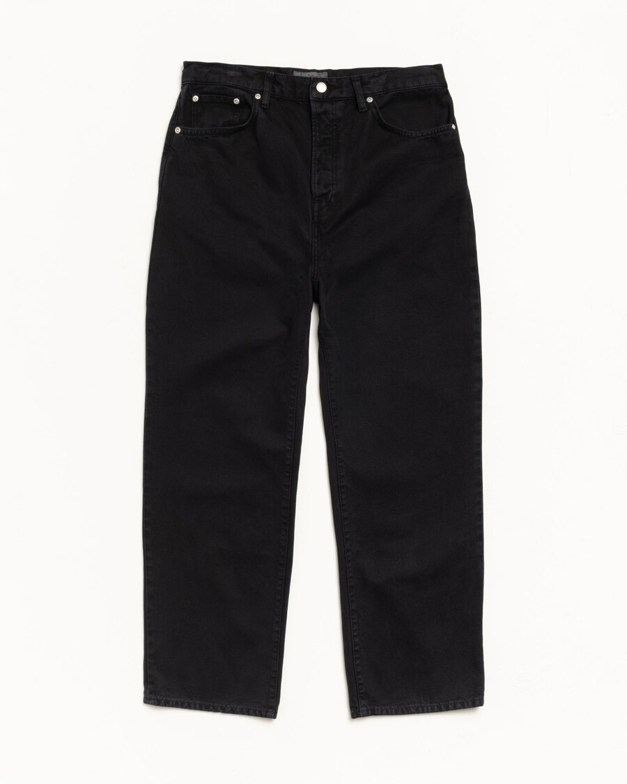 big ol pant tvättad canvas