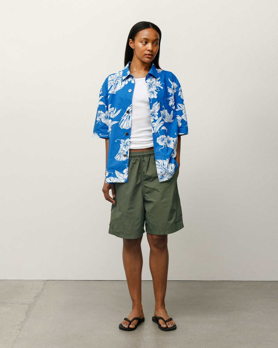 nylon court shorts