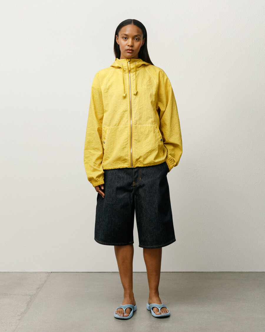 raw denim work shorts