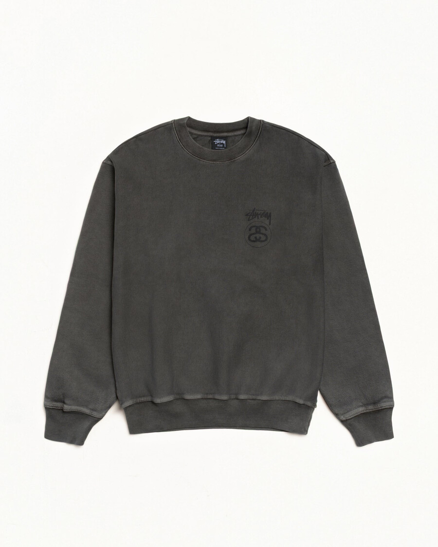 stock link crew pigmentfärgad