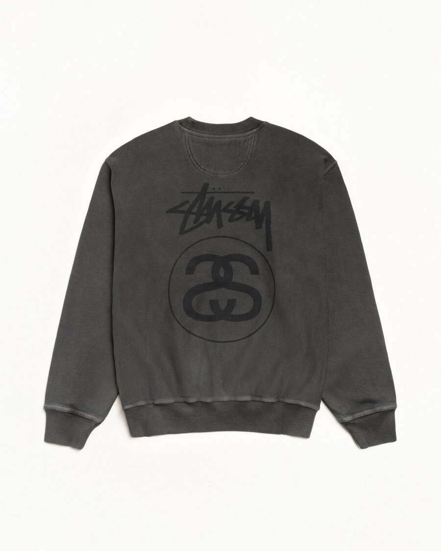 stock link crew pigmentfärgad