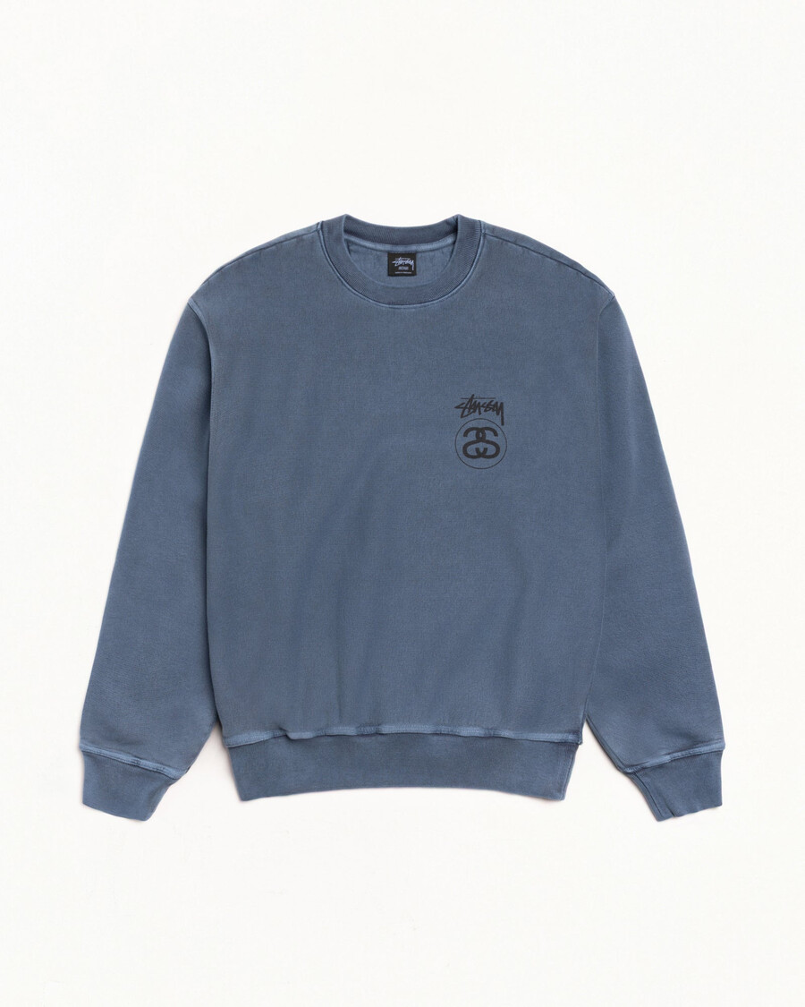 stock link crew pigmentfärgad