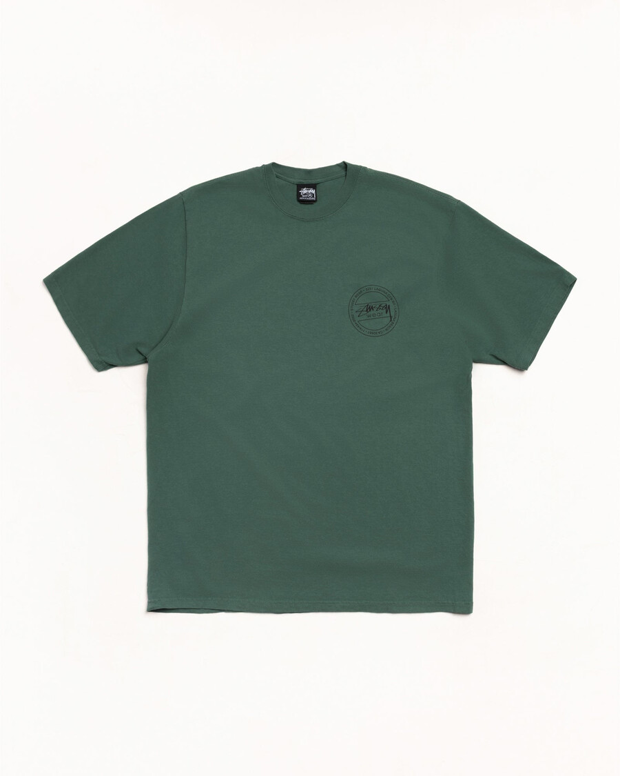 stüssy wear t-shirt pigmentfärgad