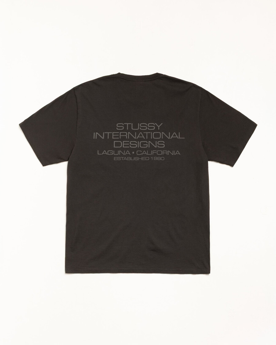 internationell design t-shirt pigmentfärgad